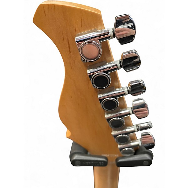 Used Axl Guitars STRATOCASTER Black and White Solid Body Electric Guitar