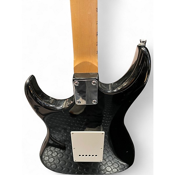 Used Axl Guitars STRATOCASTER Black and White Solid Body Electric Guitar