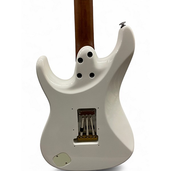 Used Ibanez Luca Mantovanelli Signature Prestige Luna White Solid Body Electric Guitar