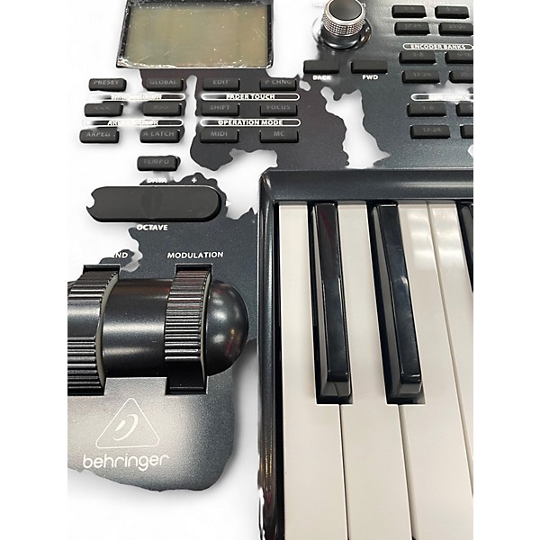 Used Behringer MOTOR 49 MIDI Controller