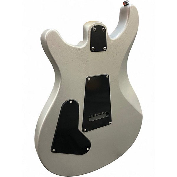 Used PRS SE CE24 Satin Metallic Silver Solid Body Electric Guitar