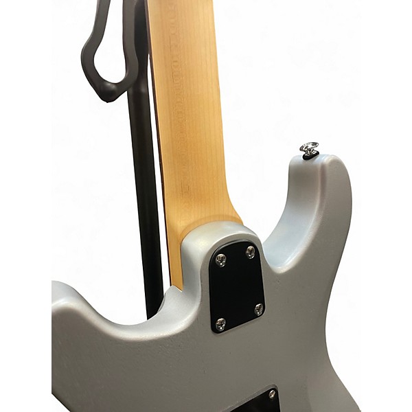 Used PRS SE CE24 Satin Metallic Silver Solid Body Electric Guitar