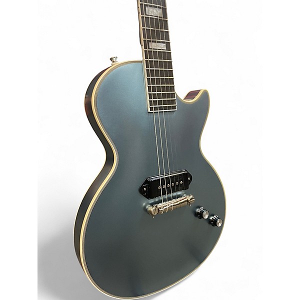 Used Epiphone Jared James Nichols "Blues Power" Les Paul Pelham Blue Solid Body Electric Guitar