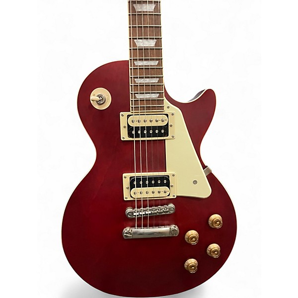 Used Epiphone Les Paul Traditional Pro IV Wine Red Solid Body Electric Guitar