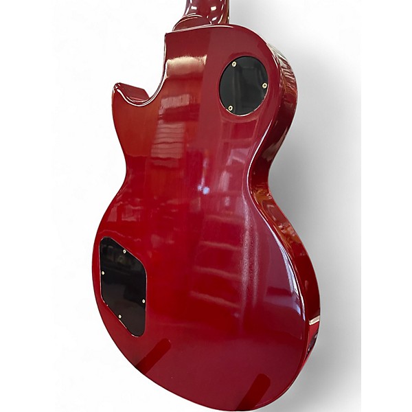 Used 2001 Gibson Les Paul Studio Premium Plus Wine Red Solid Body Electric Guitar