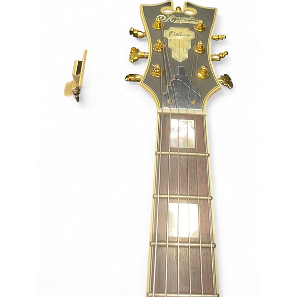 Used D'Angelico Deluxe C Midnight Blue Solid Body Electric Guitar