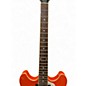Used 2018 Ibanez AS63 Orange Hollow Body Electric Guitar