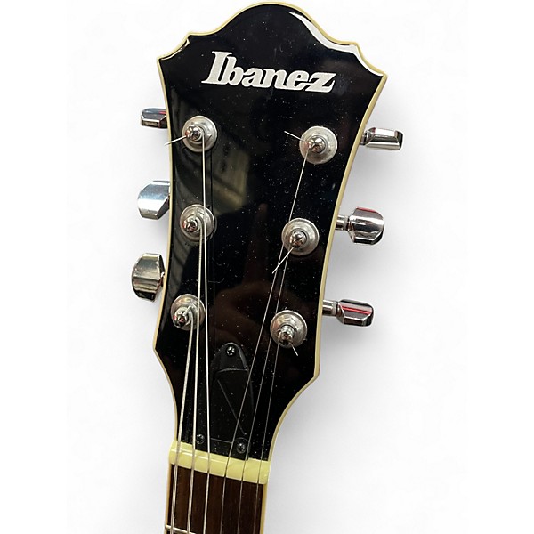 Used 2018 Ibanez AS63 Orange Hollow Body Electric Guitar