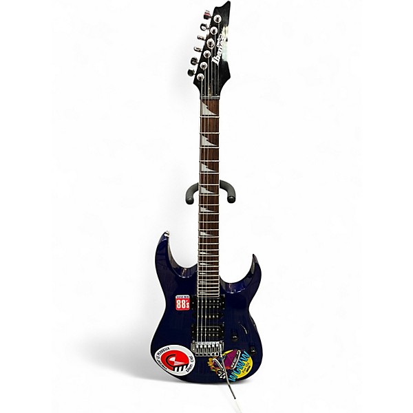 Used Ibanez grg 170 dx Jewel Blue Solid Body Electric Guitar