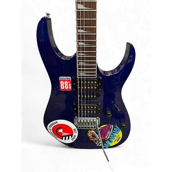 Used Ibanez grg 170 dx Jewel Blue Solid Body Electric Guitar