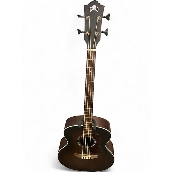 Used Guild B240E Natural Acoustic Bass Guitar