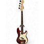 Used Squier Affinity Precision Bass Candy Apple Red Electric Bass Guitar thumbnail
