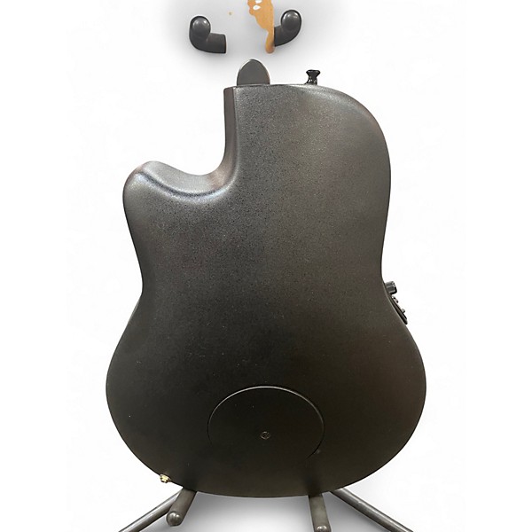 Used Ovation 1778TX-5 Elite Satin Black Acoustic Electric Guitar