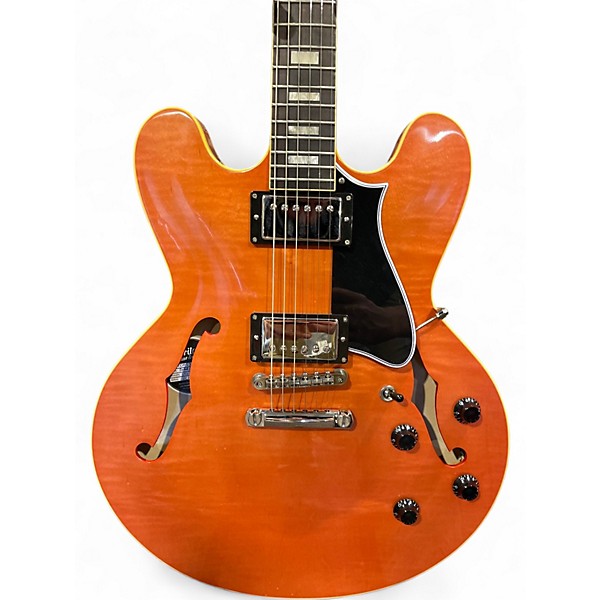 Used 2025 Heritage CUSTOM CORE H-535 FADED ORANGE Hollow Body Electric Guitar