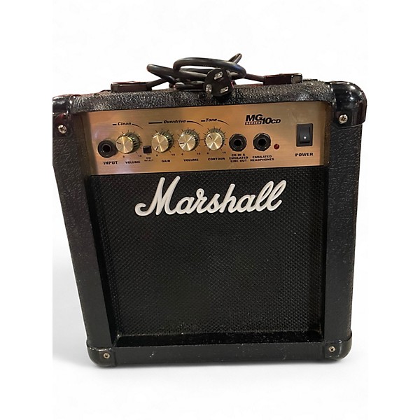 Used Marshall MG10CD 1X6.5 10W Guitar Combo Amp