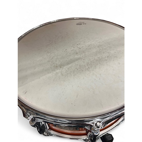 Used Yamaha 3.5X13 Stage Custom Snare Orange Drum
