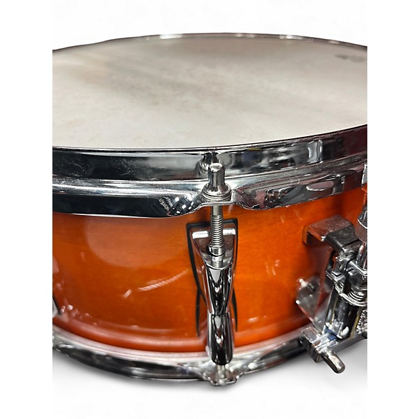 Used Yamaha 3.5X13 Stage Custom Snare Orange Drum