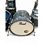 Used Pearl  5 Piece road show Blue Drum Kit