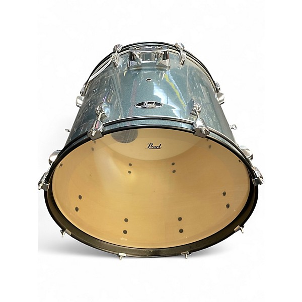 Used Pearl  5 Piece road show Blue Drum Kit