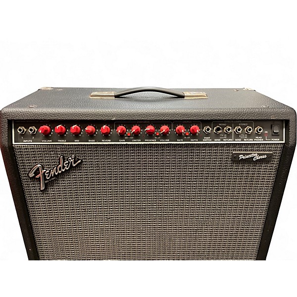 Vintage 1980s Fender Princeton Chorus Guitar Combo Amp