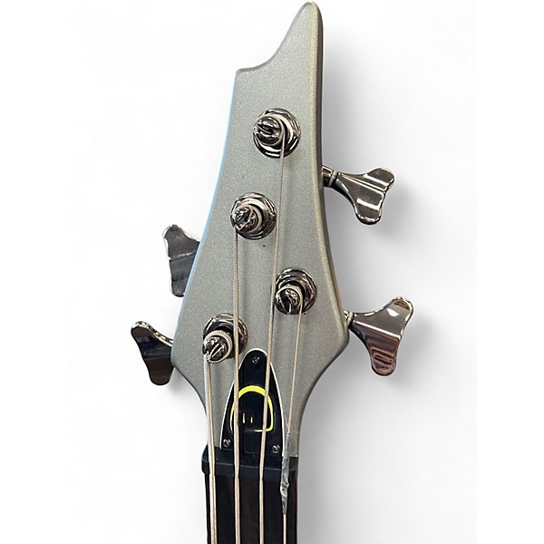 Used Ibanez EDA 900 Silver Electric Bass Guitar