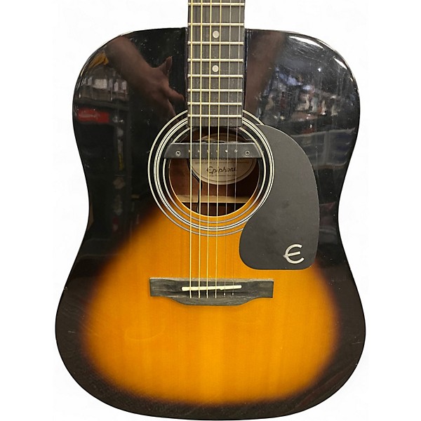 Used Epiphone PRO-1 Sunburst Acoustic Guitar