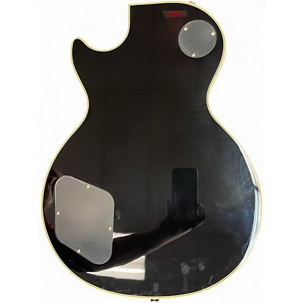 Used Epiphone Les Paul Custom Black Solid Body Electric Guitar