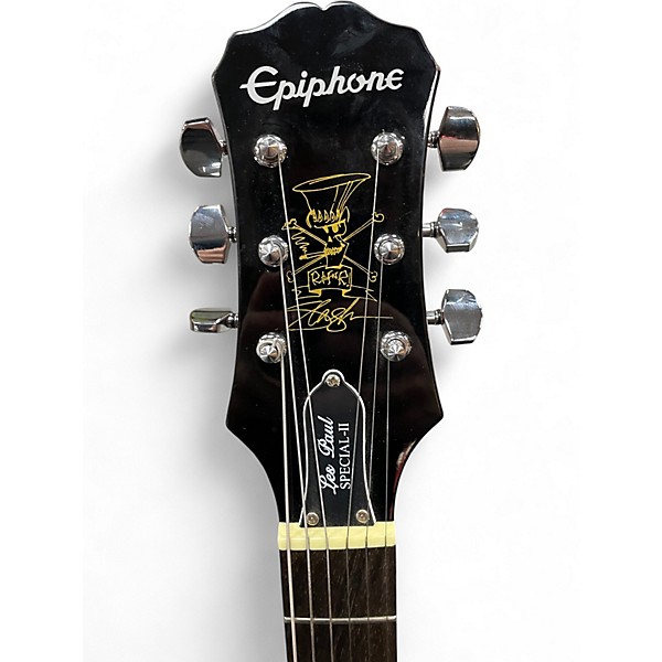 Used Epiphone Les Paul Special II Amber Solid Body Electric Guitar