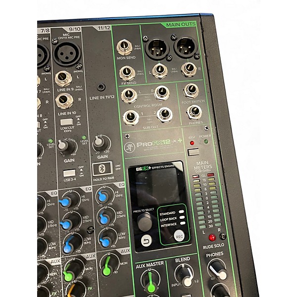 Used Mackie PROFX12 V3 Unpowered Mixer