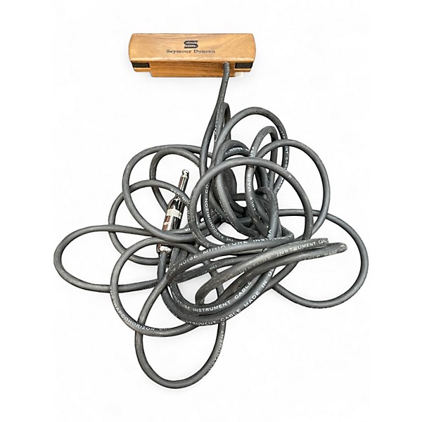 Used Seymour Duncan HC SA-3HC Hum-Canceling Acoustic Soundhole Pickup Walnut Acoustic Guitar Pickup