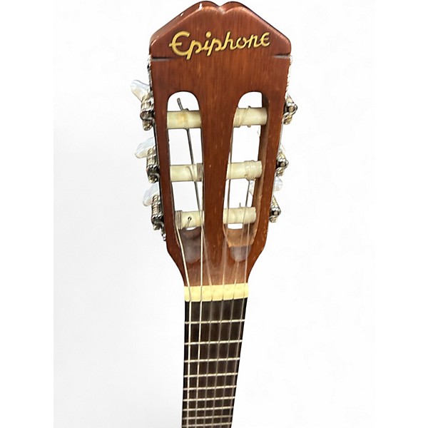 Used Epiphone c-5/ns Brown Classical Acoustic Guitar