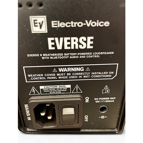 Used Electro-Voice EVERSE 8 Powered Speaker