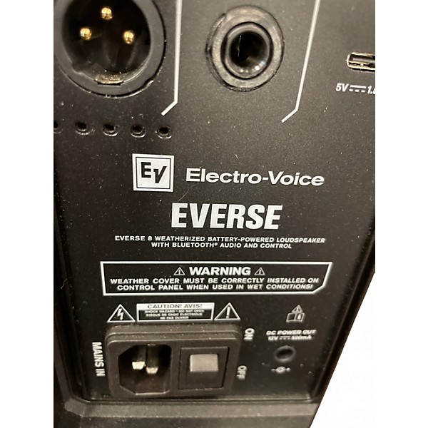 Used Electro-Voice EVERSE 8 Powered Speaker