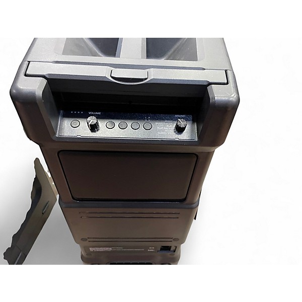 Used AlphaTheta WAVE 8  BATTERY POWERED PA SPEAKER PAIR Powered Speaker