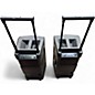 Used AlphaTheta WAVE 8  BATTERY POWERED PA SPEAKER PAIR Powered Speaker