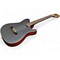 Used 2025 Ibanez FRH10N Indigo Blue Metallic Classical Acoustic Electric Guitar