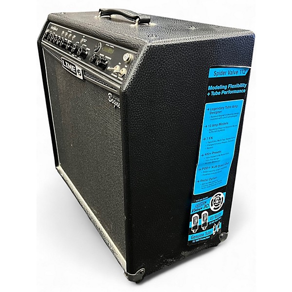 Used Line 6 Spider Valve 112 Tube Guitar Combo Amp