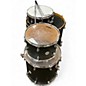 Used Evans 4 Piece DESIGN SERIES BLACK Drum Kit