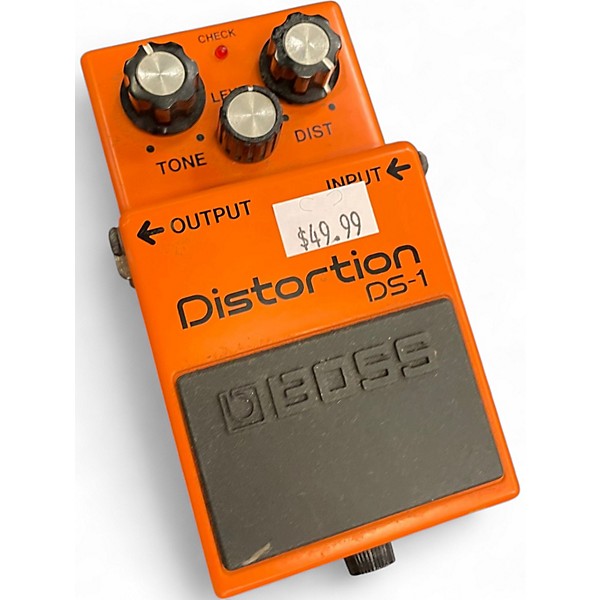 Used BOSS DS1 Distortion Effect Pedal