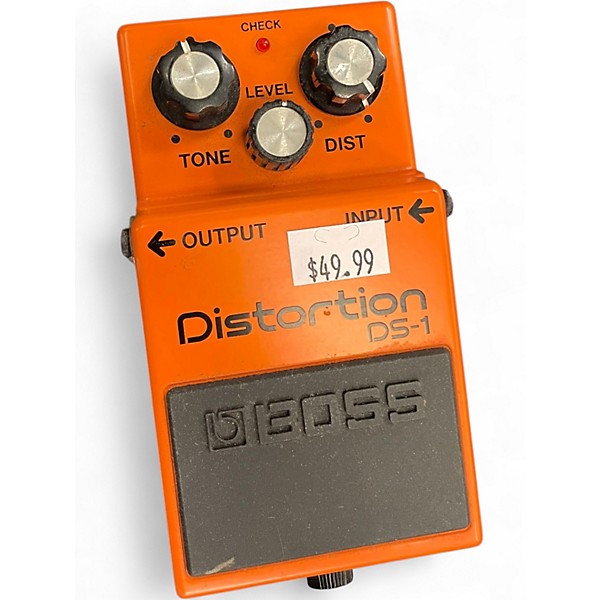 Used BOSS DS1 Distortion Effect Pedal