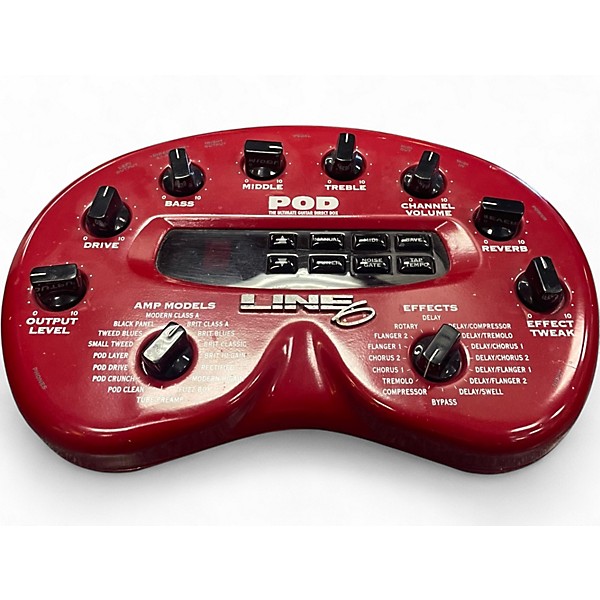 Used Line 6 Pod 2.0 Amp Modeler Effect Processor