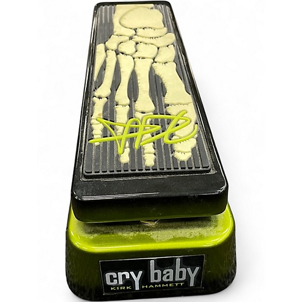 Used Dunlop KH95 Kirk Hammett Signature Cry Baby Wah Effect Pedal