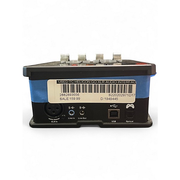 Used TC Helicon go xlr Audio Interface