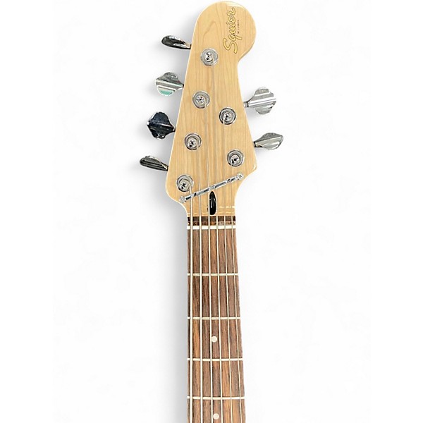 Used Squier Affinity Jazz Bass VI Black Electric Bass Guitar