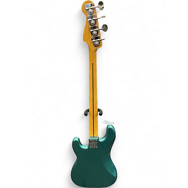 Used Fender American Classic P Bass Sherwood Green Metallic Electric Bass Guitar
