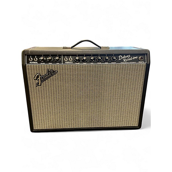 Used Fender Deluxe Reverb 22W 1x12 Tube Guitar Combo Amp