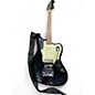 Used Fender 2021 Collection Made in Japan Traditional '60s Jaguar Black and White Solid Body Electric Guitar