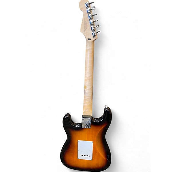 Used Squier Affinity Strat 2 Color Sunburst Solid Body Electric Guitar