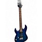 Used Ibanez GRX70QA LH Blue Electric Guitar thumbnail