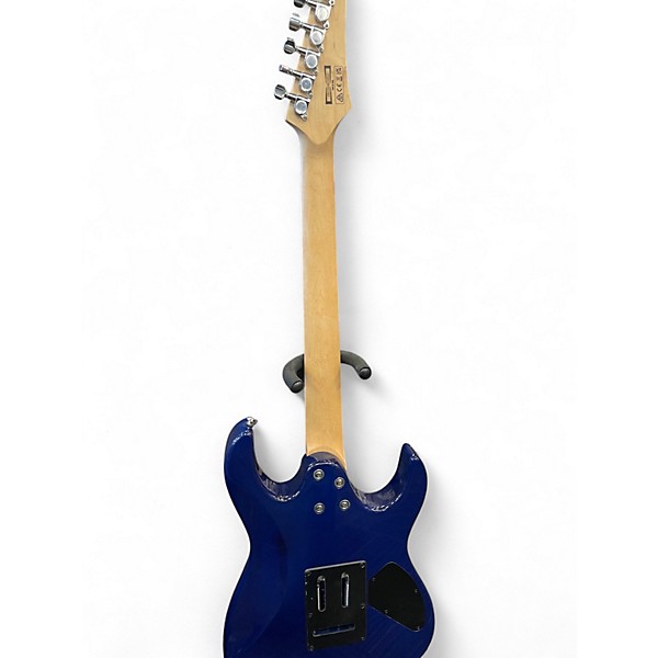 Used Ibanez GRX70QA LH Blue Electric Guitar